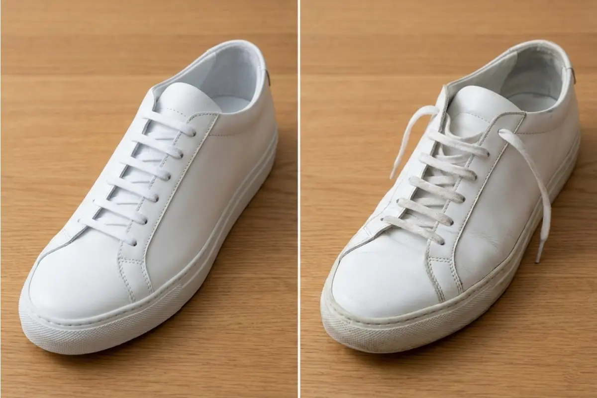 Golden Goose sneaker break-in process for comfort.