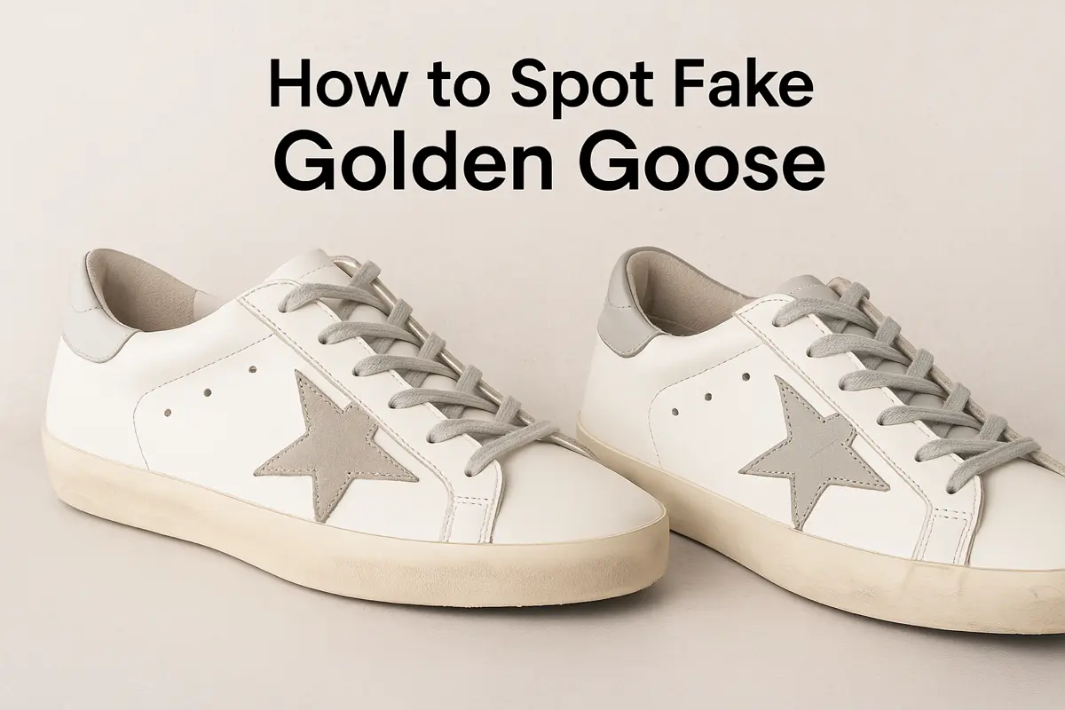 How to Spot Fake Golden Goose sneakers Guide Thumbnail